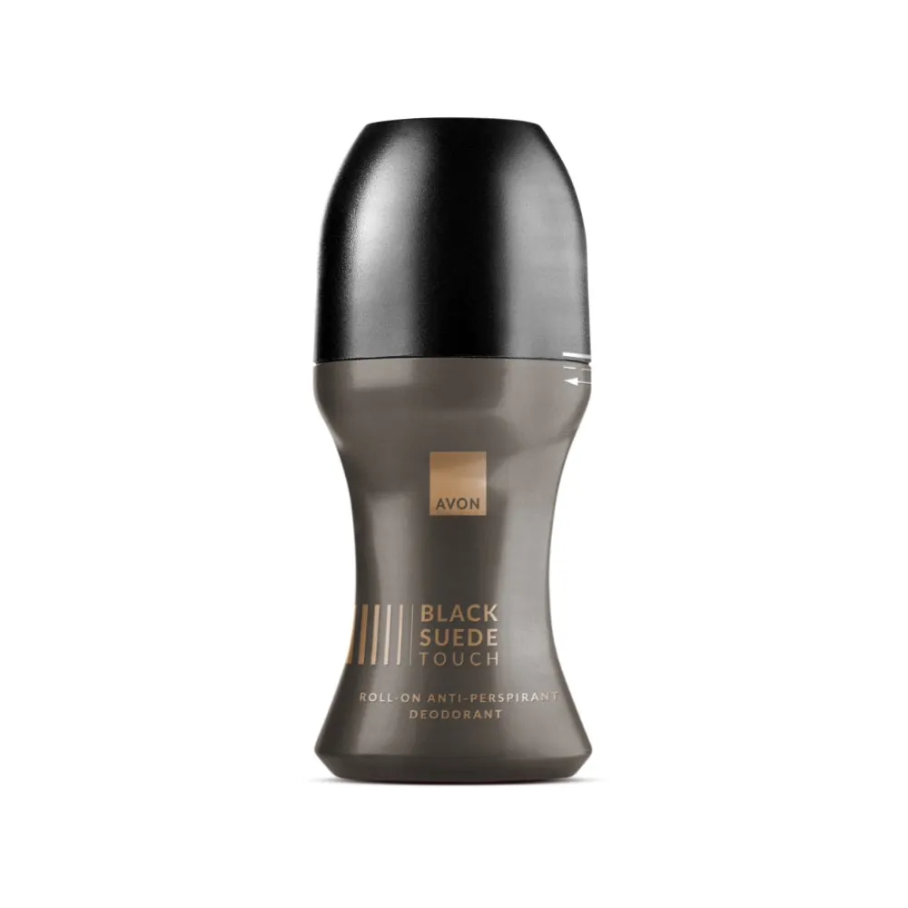 Black Suede Touch Roll-On Anti-Perspirant Deodorant