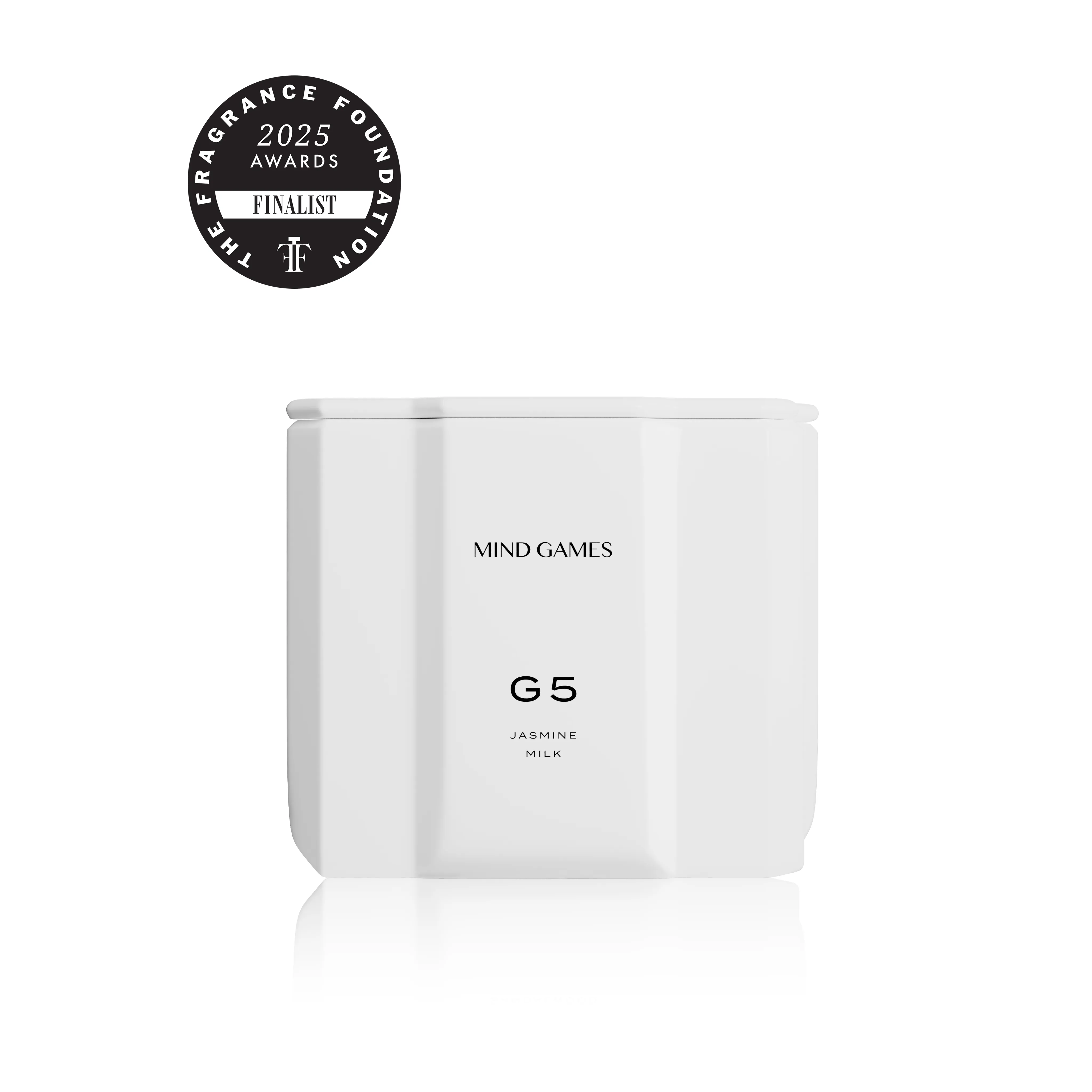 G5 Jasmine Milk 10 oz Luxury Candle Mind Games