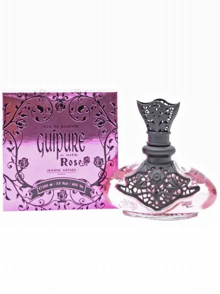 Guipure & Silk Rose by Jeanne Arthes