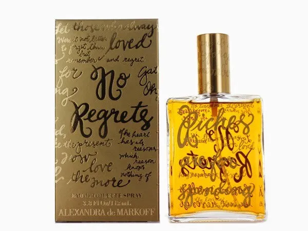 No Regrets by Alexandra De Markoff
