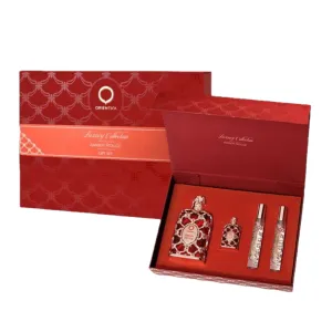 Orientica Amber Rouge EDP Gift Set (4PC)