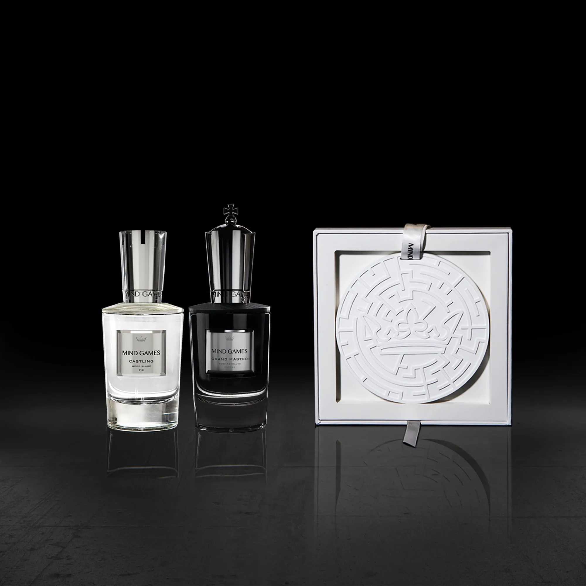 Perfect Pair - Castling and Grand Master   Ceramic Gift Mind Games
