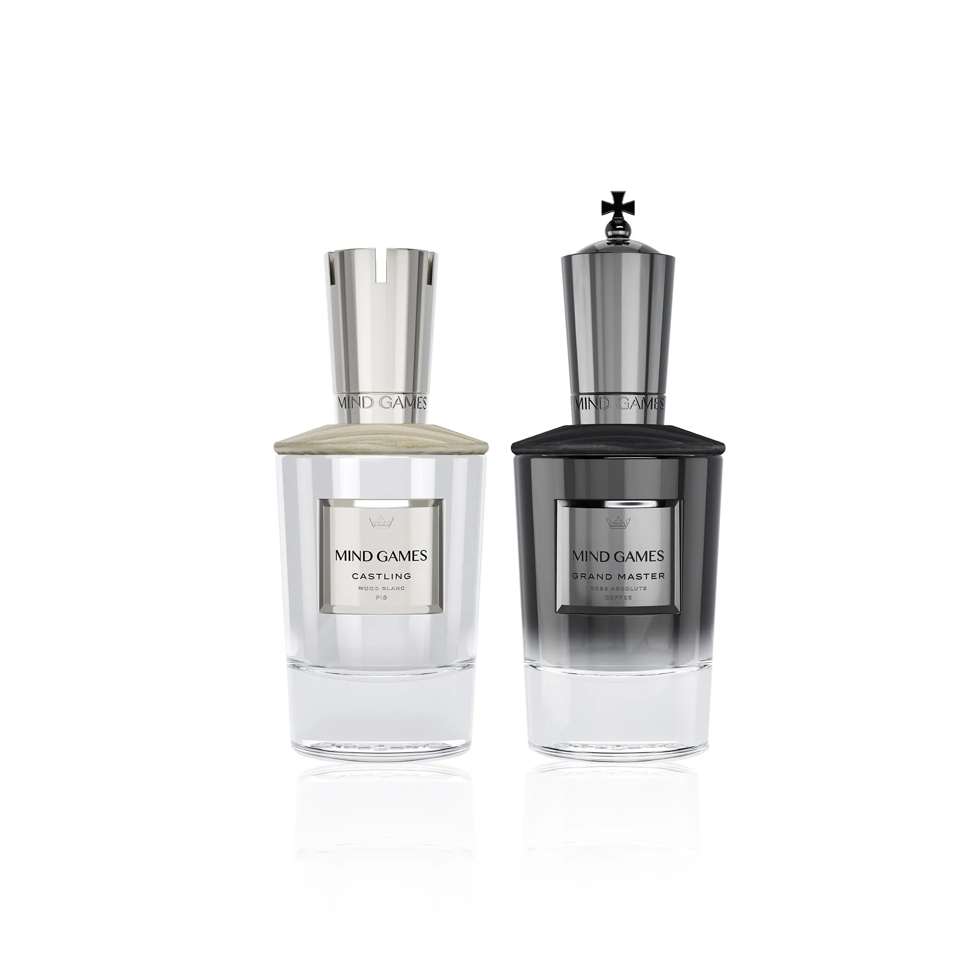 Perfect Pair - Castling and Grand Master   Ceramic Gift Mind Games