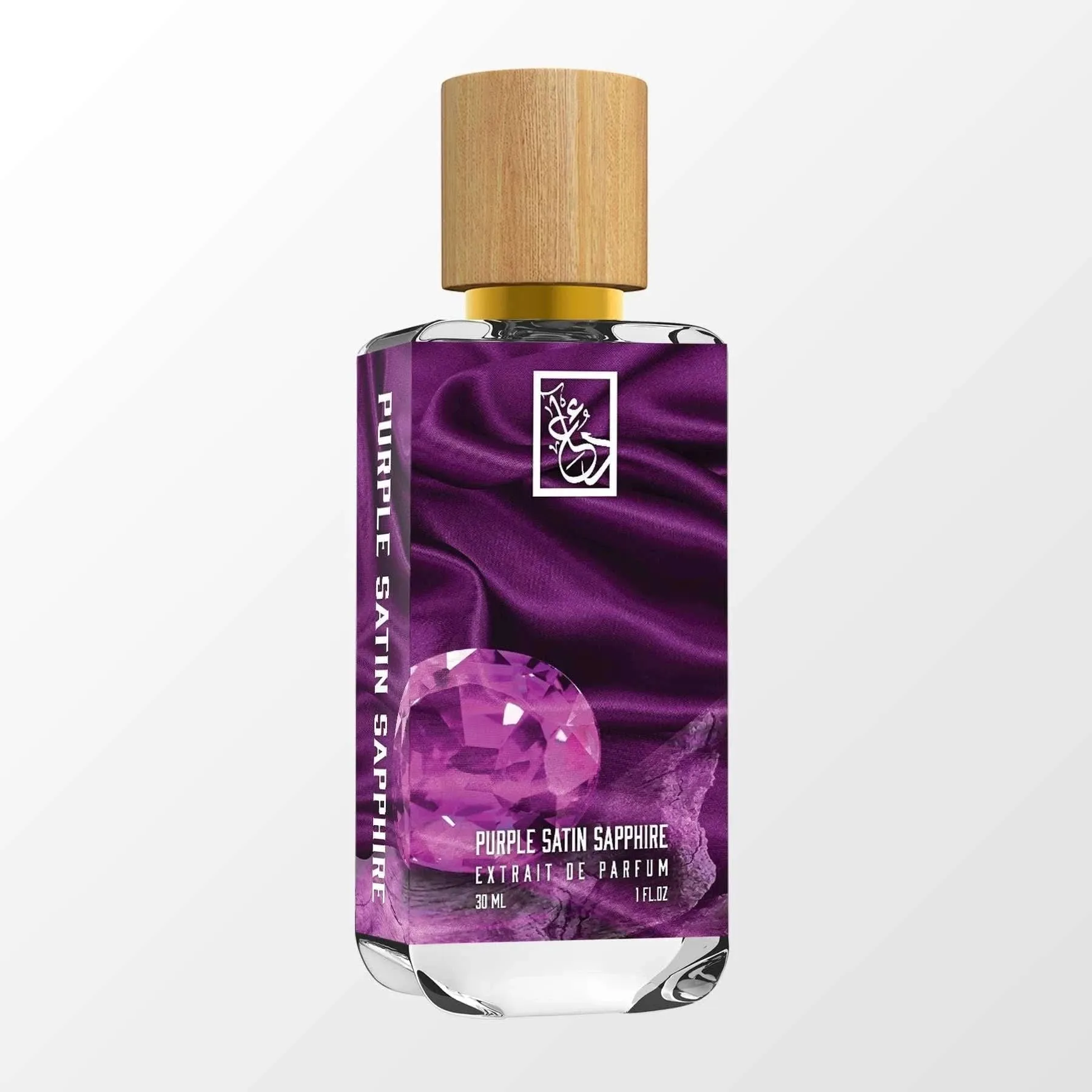 Purple Satin Sapphire The Dua Brand