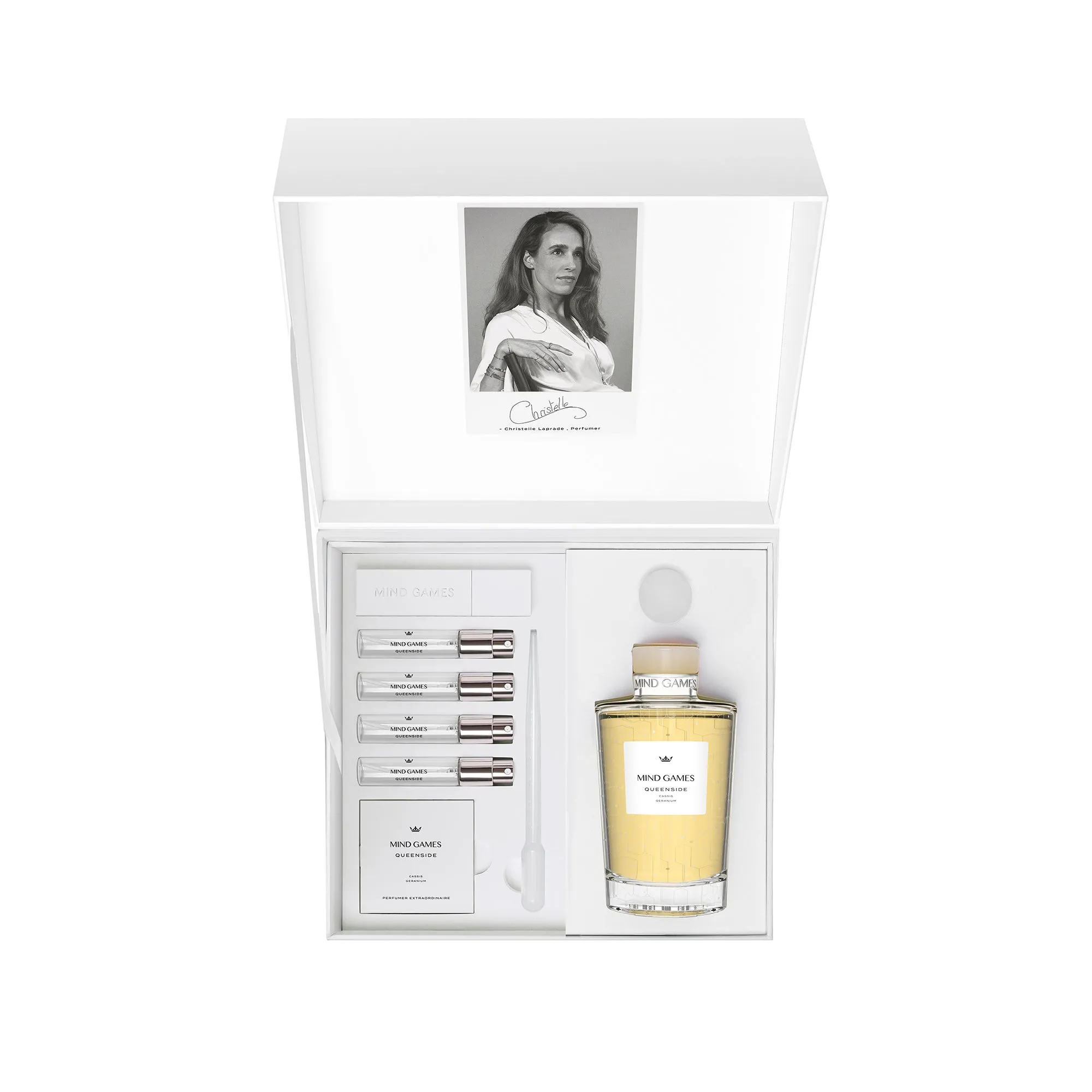 Queenside Limited Edition Crystal Decanter Set Mind Games