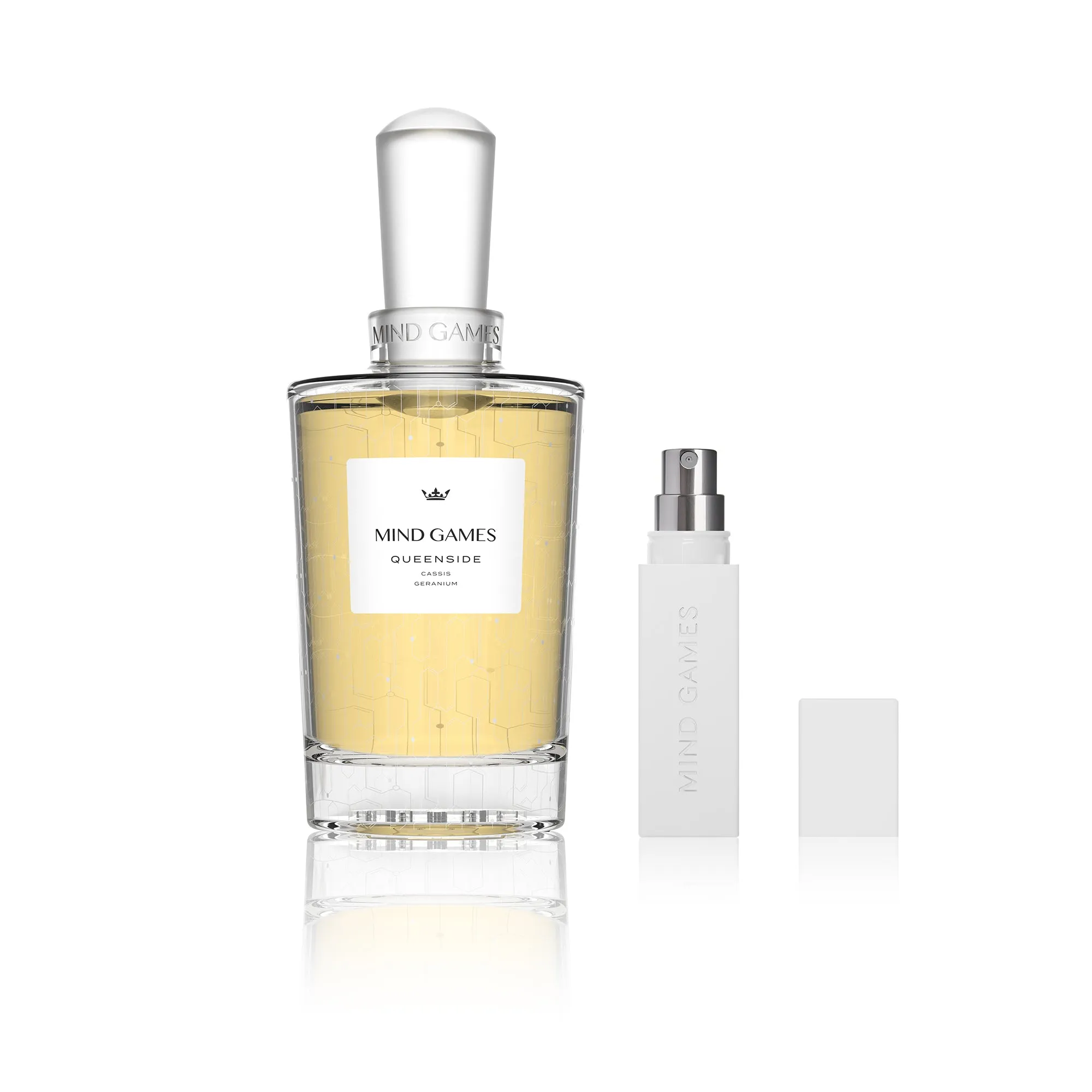 Queenside Limited Edition Crystal Decanter Set Mind Games